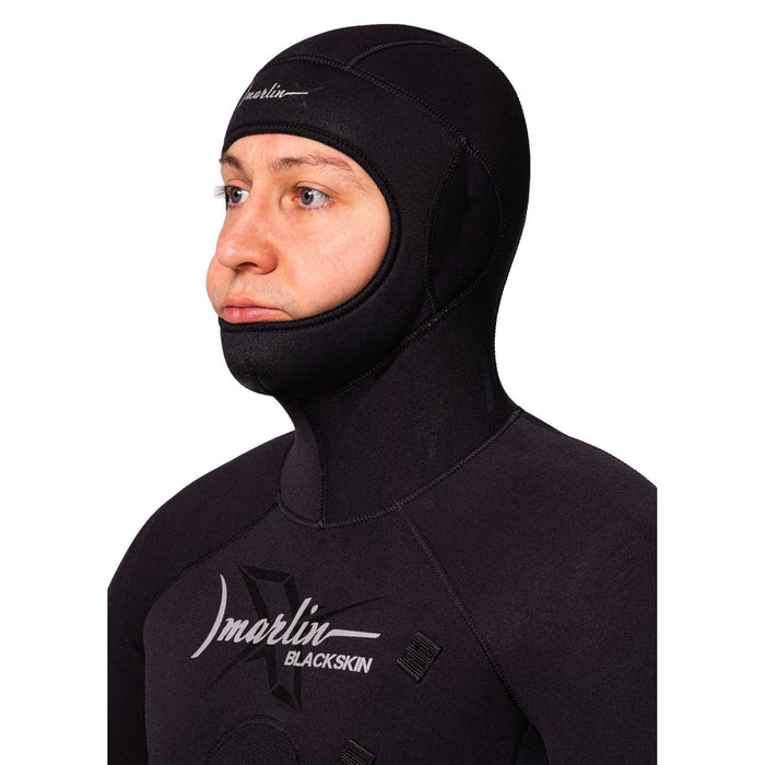 Traje de Buceo Completo Pesca Submarina Skin Negra Hombre 9mm Negro Talla XXL Marlin 10976