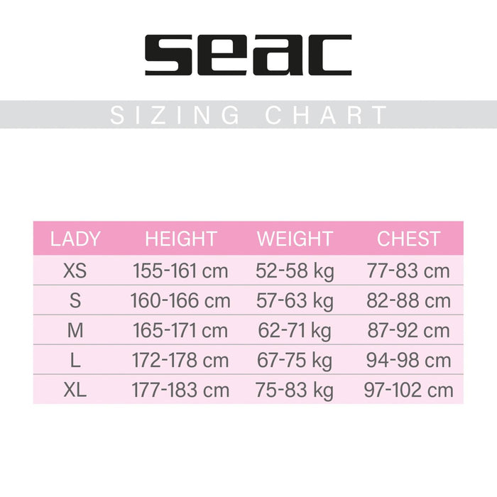 Sudadera Mujer 2mm M Seac 11-31-M
