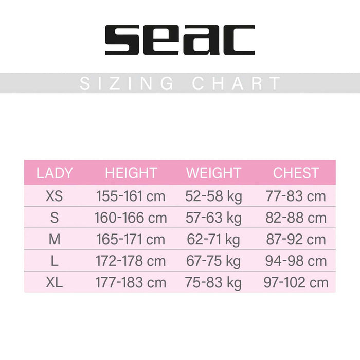Sudadera Mujer 2mm XS Seac 11-31-XS