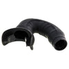 Bocina de snorkel mate Negra Marlin 11010