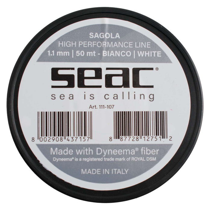 Núcleo Dyneema Blanco 50m 1,1mm Seac 111-107