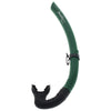 Tubo de snorkel mate verde Marlin 11232