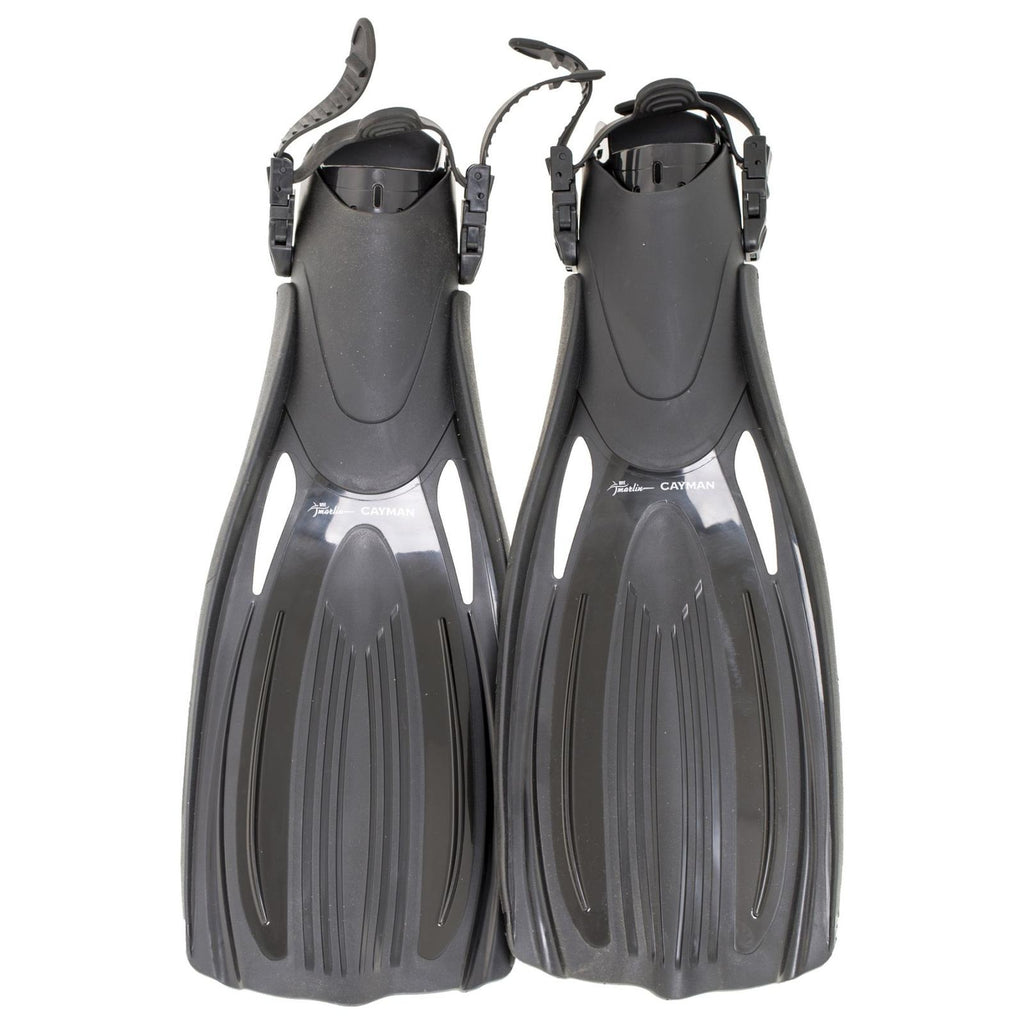 Aletas de Buceo Cayman Abiertas Negras Talla L-44,5-46 Marlin 11262