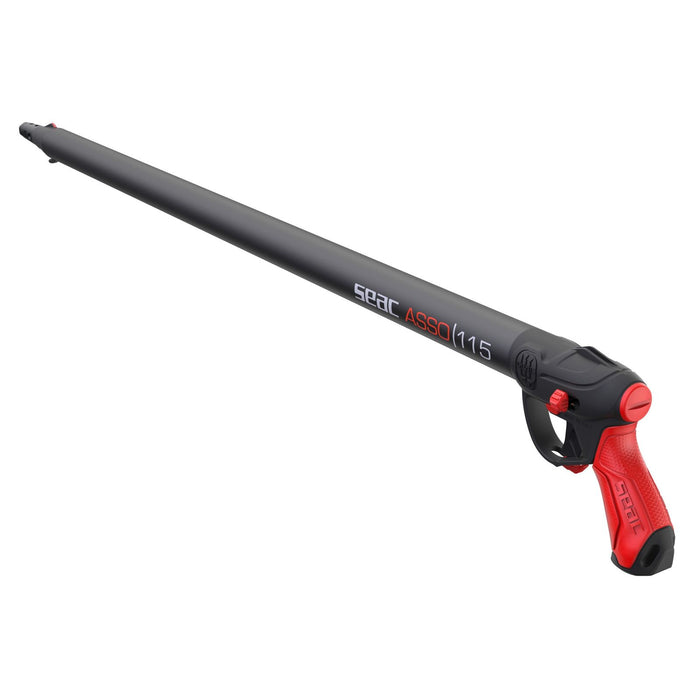 Arma Neumática de Pesca Asso CR Rojo 115cm Seac 115-20R-115CR