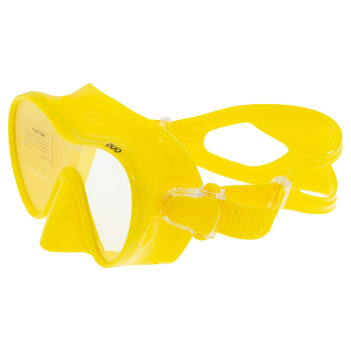 Máscara de buceo sin marco Duo Yellow Marlin 11536