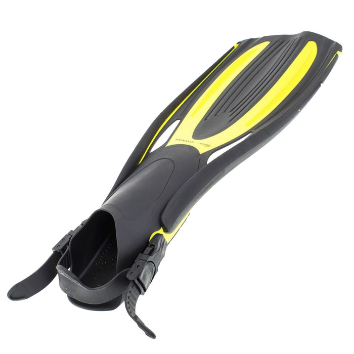 Aletas de Buceo Cayman Abiertas Amarillas Talla L-44,5-46 Marlin 11544