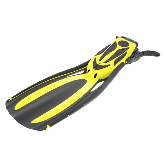 Aletas de Buceo Cayman Abiertas Amarillas Talla L-44,5-46 Marlin 11544