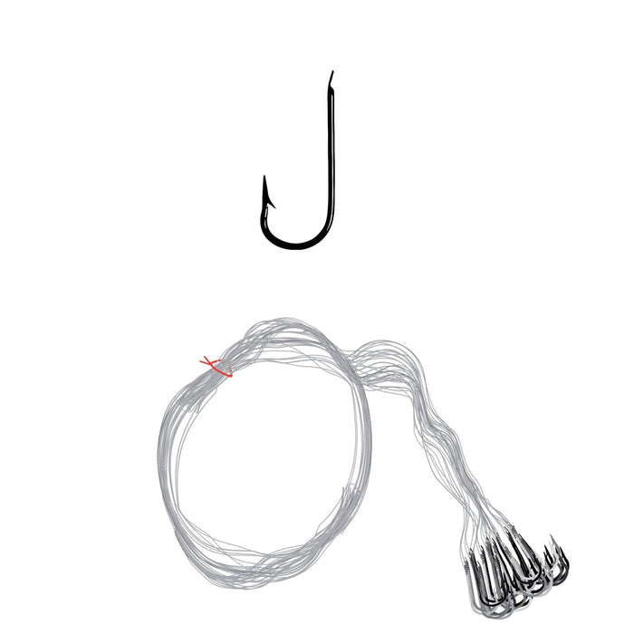 Anzuelos atados de acero inoxidable 2315 220cm №6 Expert Predator 11545