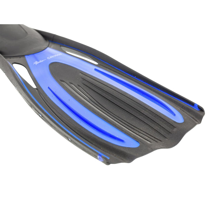 Aletas de Buceo Cayman Abiertas Azules Talla XL-47-48,5 Marlin 11545