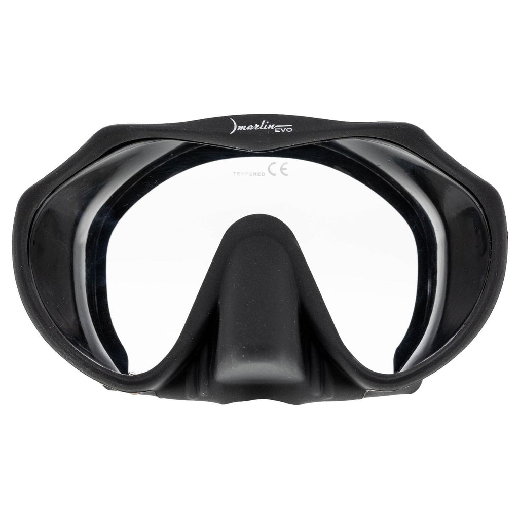 Máscara de snorkel Frameless Evo Negra Marlin 117439