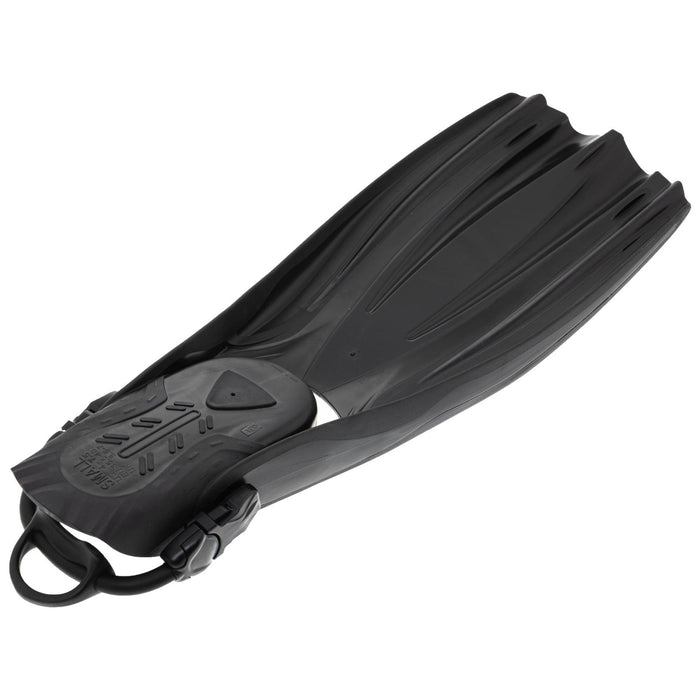 Aletas de Buceo Scuba Ebs Negras Talla L-44,5-49 Marlin 117446