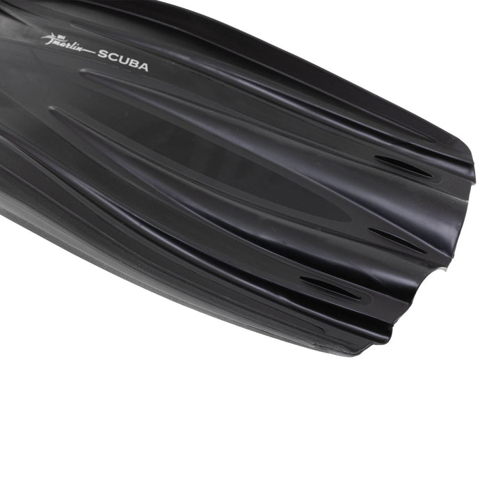 Aletas de Buceo Scuba Ebs Negras Talla L-44,5-49 Marlin 117446