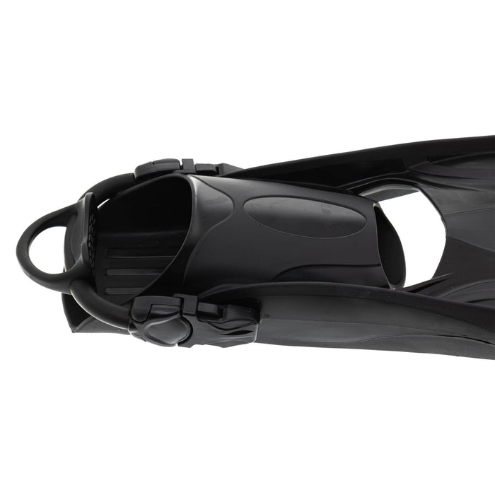 Aletas de Buceo Scuba Ebs Negras Talla L-44,5-49 Marlin 117446