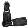 Aletas de Buceo Scuba Ebs Negras Talla S-35,5-40 Marlin 117448