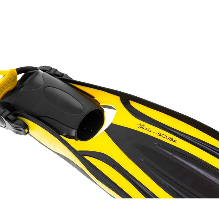 Aletas de Buceo Scuba Ebs Amarillas Talla S-35,5-40 Marlin 117451