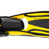 Aletas de Buceo Scuba Ebs Amarillas Talla S-35,5-40 Marlin 117451