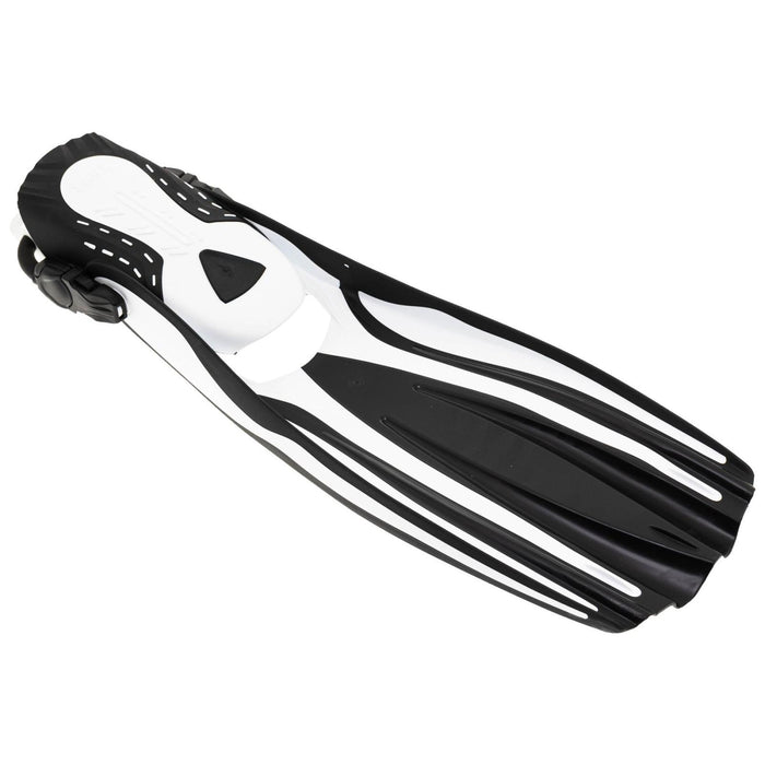 Aletas de Buceo Scuba Ebs Blancas Talla R-41-44 Marlin 117455