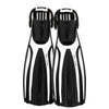 Aletas de Buceo Scuba Ebs Blancas Talla S-35,5-40 Marlin 117456