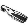 Aletas de Buceo Scuba Ebs Blancas Talla S-35,5-40 Marlin 117456