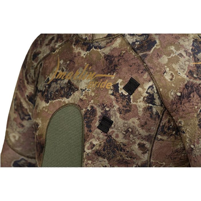 Traje de Buceo Completo para Pesca Submarina Pride 9mm Verde-Camo Talla L Marlin 117460
