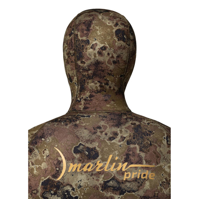 Traje de Buceo Completo para Pesca Submarina Pride 9mm Verde-Camo Talla L Marlin 117460