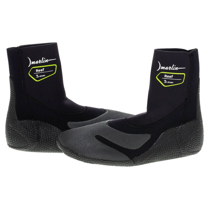 Botas de buceo Reef 2.0 3mm Negro Tamaño XXXL Marlin 117543