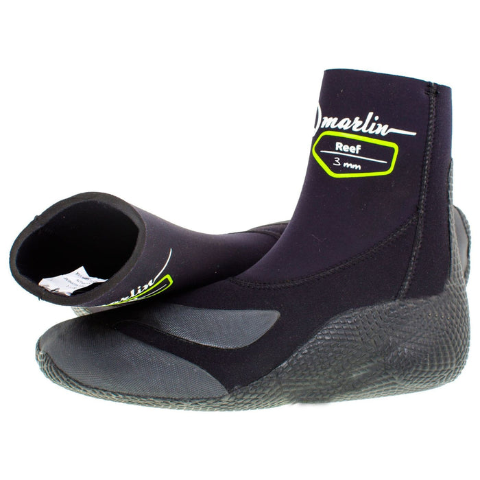 Botas de buceo Reef 2.0 3mm Negro Tamaño XXXL Marlin 117543