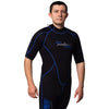 Traje de Baño Corto Malibu Hombre 2.5mm Negro-Azul Talla M Marlin 117605