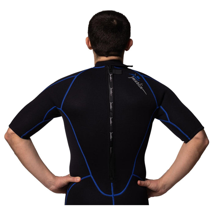 Traje de Baño Corto Malibu Hombre 2.5mm Negro-Azul Talla M Marlin 117605