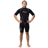 Traje de Baño Corto Malibu Hombre 2.5mm Negro-Plata Talla XXL Marlin 117615