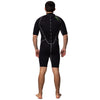 Traje de Baño Corto Malibu Hombre 2.5mm Negro-Plata Talla XXL Marlin 117615