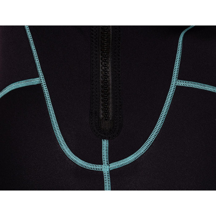 Traje de Baño Corto Malibu Mujer 2.5mm Negro-Azul Aqua Talla M Marlin 117623