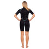 Traje de Baño Corto Malibu Mujer 2.5mm Negro-Azul Aqua Talla XS Marlin 117625