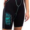 Traje de Baño Corto Malibu Mujer 2.5mm Negro-Azul Aqua Talla XS Marlin 117625