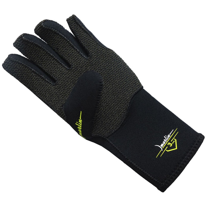 Guantes de buceo Armor 3mm Negros Talla M Marlin 117764