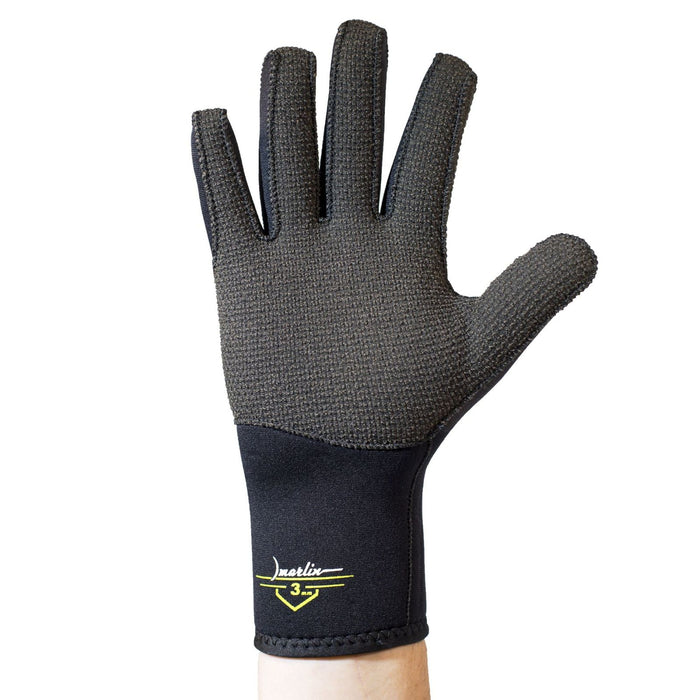 Guantes de buceo Armor 3mm Negros Talla M Marlin 117764