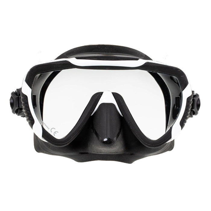 Máscara de buceo Enjoy Blanco-Negro Marlin 118129