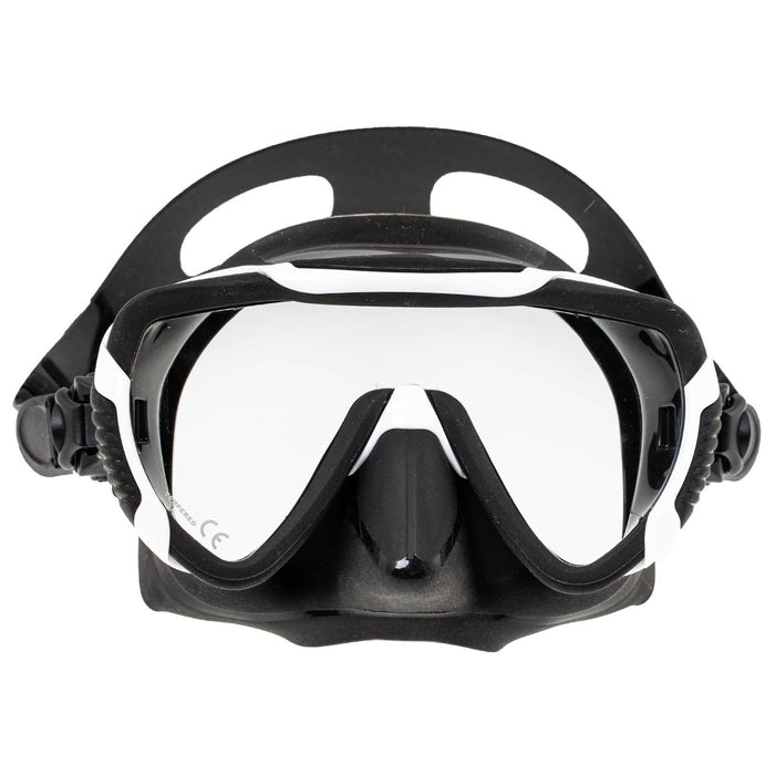 Máscara de buceo Enjoy Blanco-Negro Marlin 118129