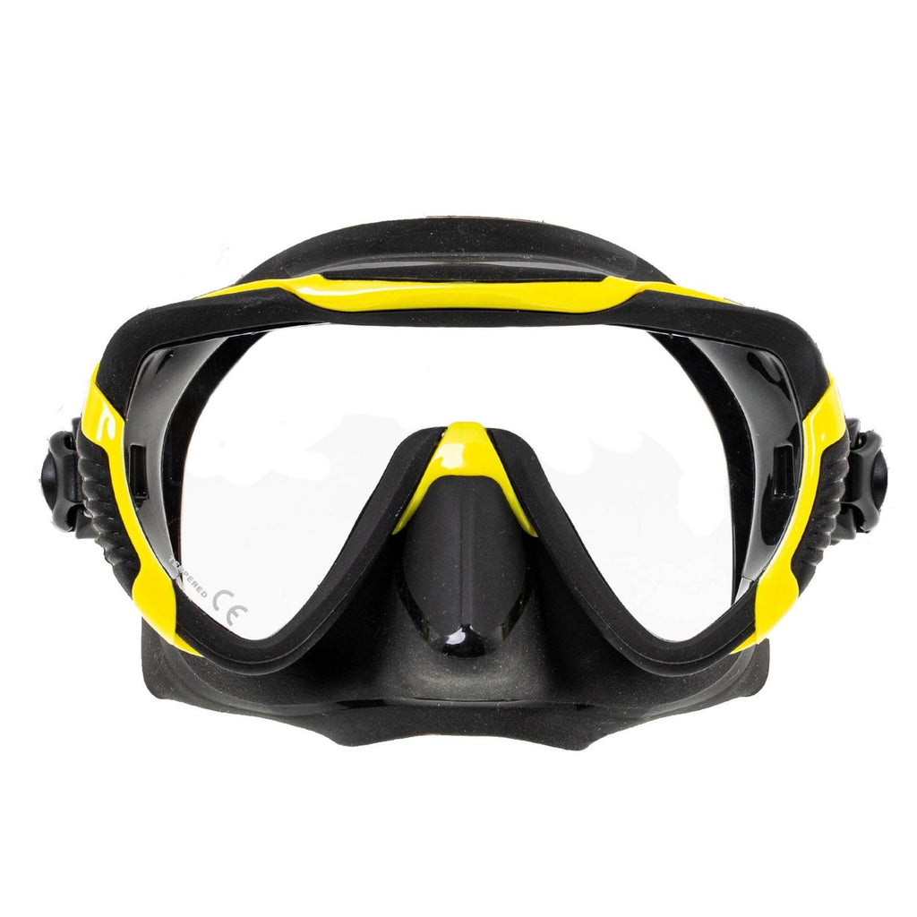Máscara de buceo Enjoy Amarillo-Negro Marlin 118130