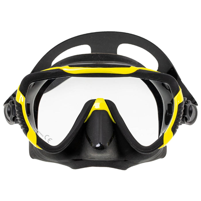 Máscara de buceo Enjoy Amarillo-Negro Marlin 118130