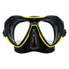 Máscara de pesca submarina Diamond Amarillo-Negro Marlin 118272