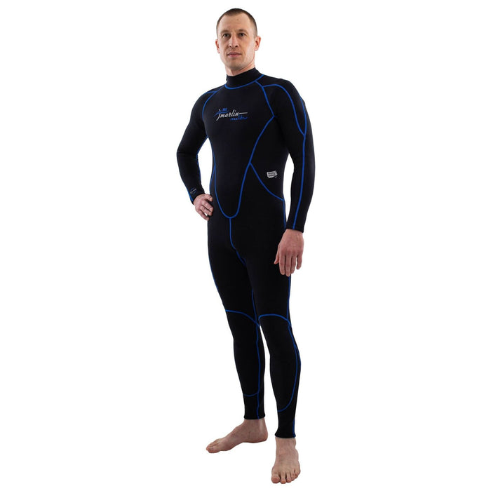 Traje de Snorkel Malibu Hombre 2.5mm Negro-Azul Talla S Marlin 118313