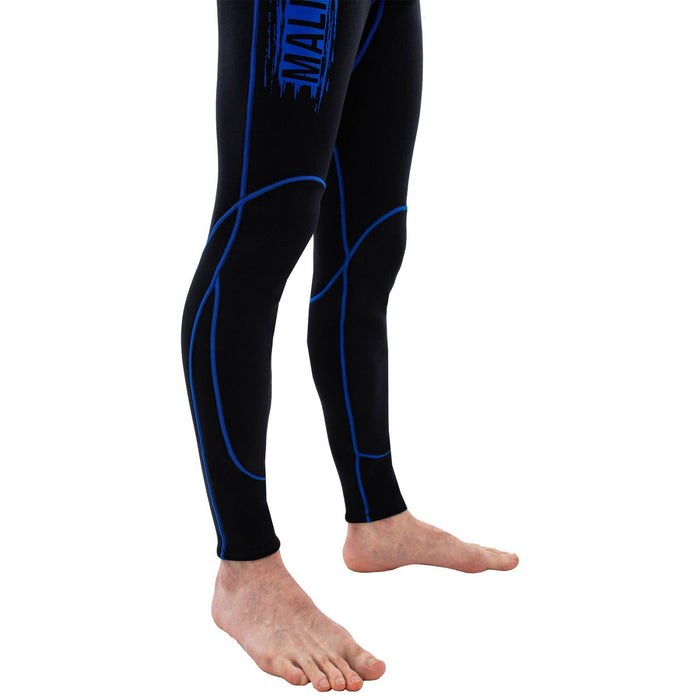 Traje de Snorkel Malibu Hombre 2.5mm Negro-Azul Talla L Marlin 118315