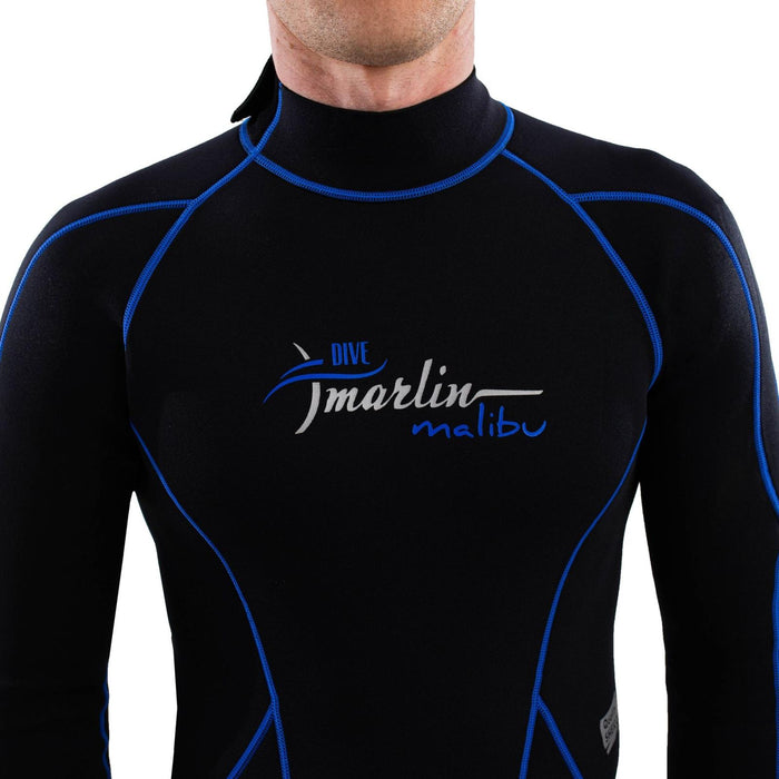 Traje de Snorkel Malibu Hombre 2.5mm Negro-Azul Talla XXL Marlin 118317