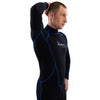 Traje de Snorkel Malibu Hombre 2.5mm Negro-Azul Talla XXXL Marlin 118318