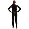 Traje de Snorkel Malibu Niños 2.5mm Negro-Amarillo Talla S Marlin 118327