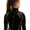 Traje de Snorkel Malibu Niños 2.5mm Negro-Amarillo Talla M Marlin 118328