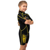 Traje de Snorkel Corto Malibu Niños 2.5mm Negro-Amarillo Talla XXS Marlin 118331