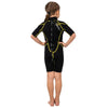 Traje de Snorkel Corto Malibu Niños 2.5mm Negro-Amarillo Talla XL Marlin 118332