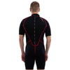 Traje de Baño Corto Malibu Hombre 2.5mm Negro-Rojo Talla M Marlin 118335